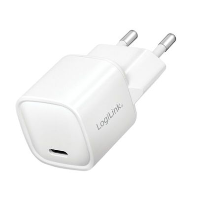 LogiLink PA0278 USB-oplader 20 W Binnen, Thuis Uitgangsstroom (max.) 3 A Aantal uitgangen: 1 x USB-C bus (Power Delivery) USB Power Delivery (USB-PD)