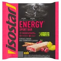 Energy sport bar cereals raisin cranberry 3 x 40g