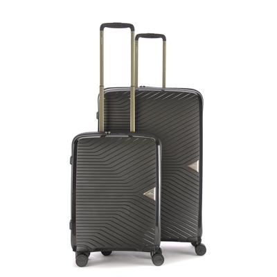 March Gotthard Kofferset 2-delig S+L Black March Gotthard Kofferset 2-delig S+L Black