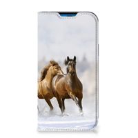 iPhone 14 Pro Hoesje maken Paarden - thumbnail