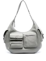 Blumarine grand sac porté épaule Hobo - Gris - thumbnail