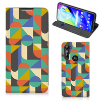 Motorola Moto G8 Power Hoesje met Magneet Funky Retro