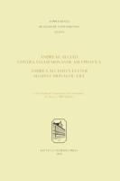Andreae Alciati Contra vitam monasticam epistula - Andrea Alciato’s Letter against monastic life - Andrea Alciato - eBook (9789461661333)