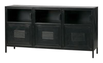 WOOOD Dressoir Ronja 143cm - Zwart WOOOD Dressoir Ronja 143cm - Zwart