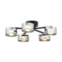 Stars of Light Plafondlamp met smoke glas Copillos 39874