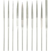 TOOLCRAFT 1553623 Diamant-vijlenset, 10-delig Slaglengte 30 mm Lengte 140 mm 1 stuk(s) - thumbnail