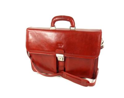 2 vaks aktetas documententas schoudertas Rood