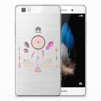 Huawei Ascend P8 Lite Telefoonhoesje met Naam Boho Dreamcatcher