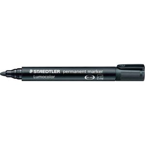 Staedtler Lumocolor permanent DRY SAFE 352-9 Permanent marker Zwart Watervast: Ja