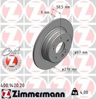 Remschijf Coat Z 400142020