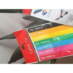 6pcs Kabelmanagement Strips (zelfklevend)