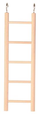TRIXIE LADDER HOUT 5 TREDEN 24 CM 4 ST TRIXIE LADDER HOUT 5 TREDEN 24 CM 4 ST