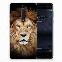 Nokia 5 TPU Hoesje Leeuw - thumbnail