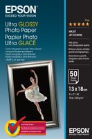 Epson Ultra Glans Photo Papier 13x18 cm. 50 Bl.. 300 g S 041944