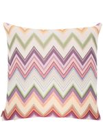 Missoni Home coussin à motif zigzag - Tons neutres - thumbnail