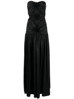 Vanina robe longue The Belle De Nuit - Noir