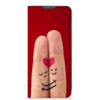 Motorola Moto G22 Hippe Standcase Liefde - Origineel Romantisch Cadeau - thumbnail