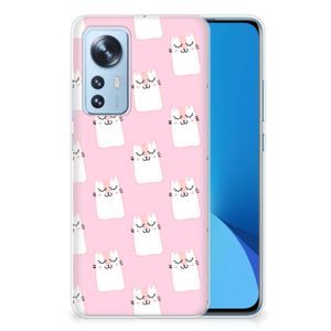 Xiaomi 12 | 12X TPU Hoesje Sleeping Cats