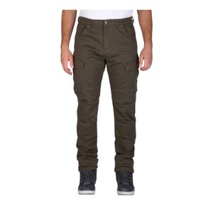 MODEKA Brandon Cargo , Motorjeans heren, Olijf Lengte 32