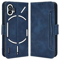 Cardholder Series Nothing Phone (1) Portemonnee Hoesje - Blauw - thumbnail