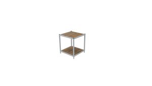 Kastelement 20001 - 46 x 40 x 43 cm. - Alu - Eiken YT60A