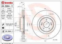 Remschijf 09D99411 - thumbnail