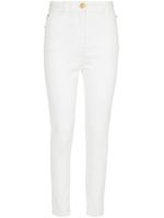 Balmain jean skinny à taille haute - Bleu