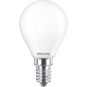 Philips Lighting 76283400 LED-lamp Energielabel E (A - G) E14 Kogel 6.5 W = 60 W Warmwit (Ø x l) 4.5 cm x 8 cm 1 stuk(s)