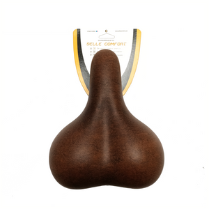 Selle comfort Comfort zadel City bruin, zonder strop (hangverpakking).