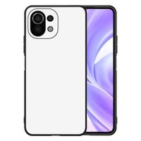 Backcase Xiaomi 11 Lite 5G NE | Mi 11 Lite Telefoon Hoesje Zwart/wit