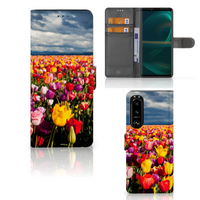 Sony Xperia 5III Hoesje Tulpen - thumbnail