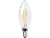 Megaman MM21075 LED-lamp Energielabel E (A - G) E14 Kaars 3.2 W = 25 W Warmwit (Ø x l) 35 mm x 101 mm Filament / Retro-LED 1 stuk(s)