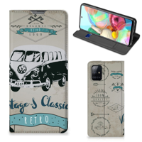 Samsung Galaxy A71 Stand Case Retro VW Bus