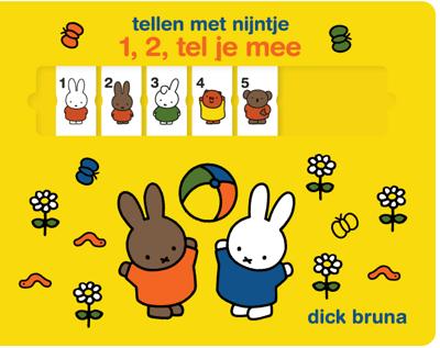 tellen met nijntje, 1,2, tel je mee