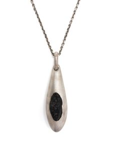 Parts of Four collier Chrysalis à pendentif quartz - Argent