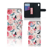 Alcatel 1B (2020) Hoesje Butterfly Roses - thumbnail