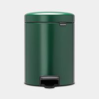 Brabantia newIcon pedaalemmer 5 liter met kunststof binnenemmer - Pine Green