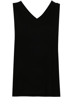 Fabiana Filippi Top van crêpe - Zwart