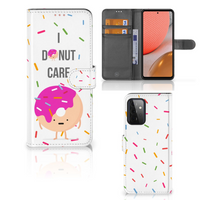 Samsung Galaxy A72 Book Cover Donut Roze