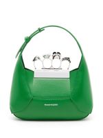 Alexander McQueen mini sac Jewelled Hobo en cuir - Vert - thumbnail