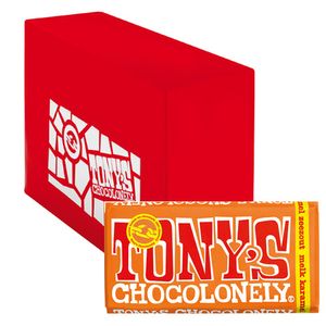 Tony's Chocolonely - Melk karamel zeezout - 15x 180g