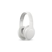 SPC Heron Studio Bluetooth-hoofdtelefoon, over-ear met 30 uur batterijduur, twee gelijktijdige verbindingen, geïntegreerde microfoon, AUX-in-ingang en opvouwbaar, kleur wit