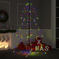 Kegelkerstboom 200 LED's binnen en buiten 98x150 cm