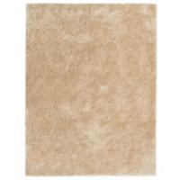 vidaXL Vloerkleed shaggy hoogpolig 160x230 cm beige