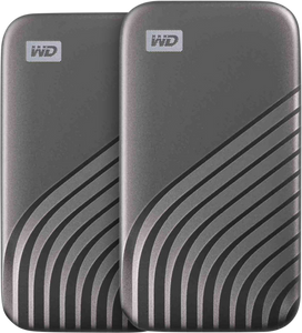 WD My Passport 2TB SSD Space Grey - Duo Pack