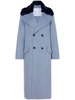 Proenza Schouler White Label manteau à boutonnière croisée - Gris - thumbnail