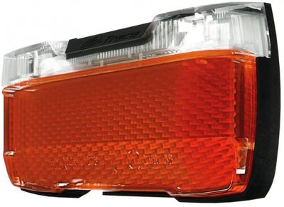 Herrmans achterlicht H Trace 50 mm 6 12V e bike rood/zilver Herrmans achterlicht H Trace 50 mm 6 12V e bike rood/zilver