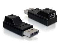 DeLOCK 65237 kabeladapter/verloopstukje DisplayPort M mini DisplayPort F Zwart