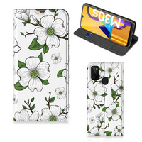 Samsung Galaxy M30s | M21 Smart Cover Dogwood Flowers - thumbnail