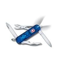 Victorinox Taschenmesser Midnite Manager (10 Funktionen, LED-Licht, Schere, Nagelfeile, Kugelschreiber)